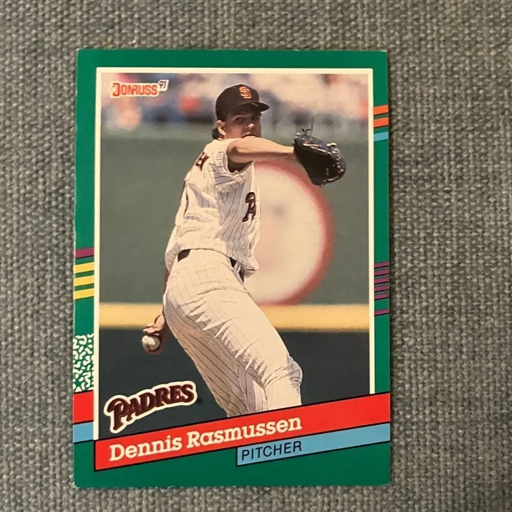 1991 Donruss San Diego Padres Baseball Card Trading Card